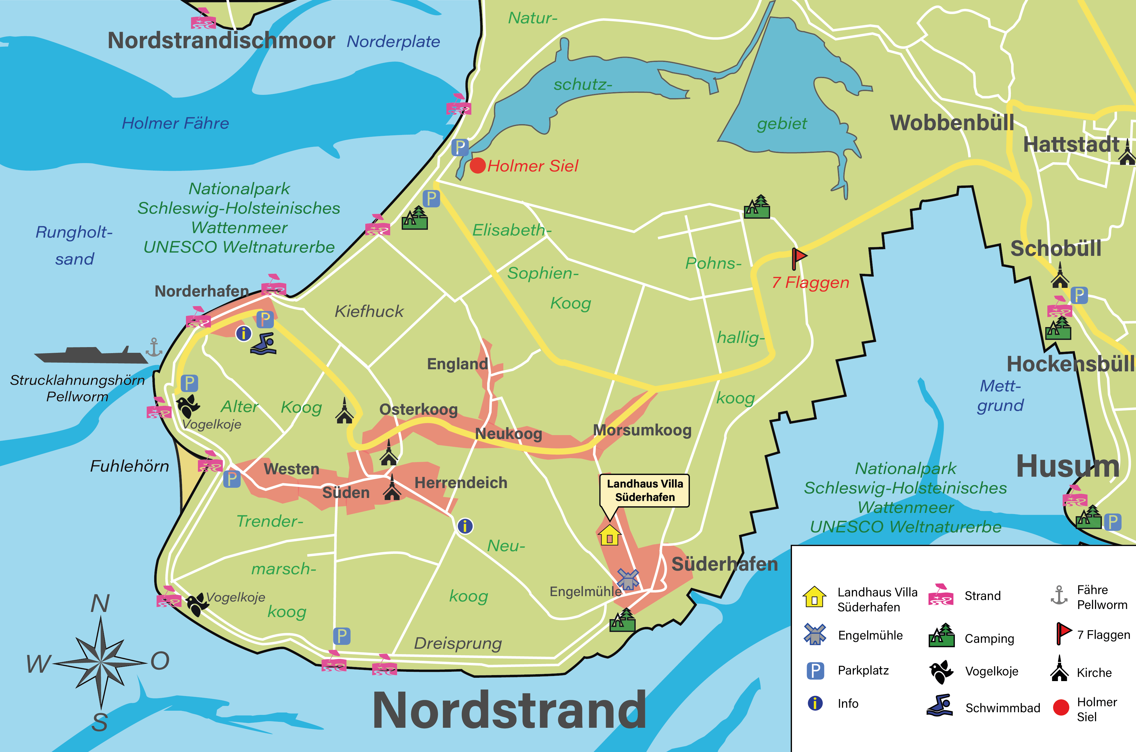 Nordstrand Landhaus Villa S derhafen Nordstrand Landhaus Villa S derhafen